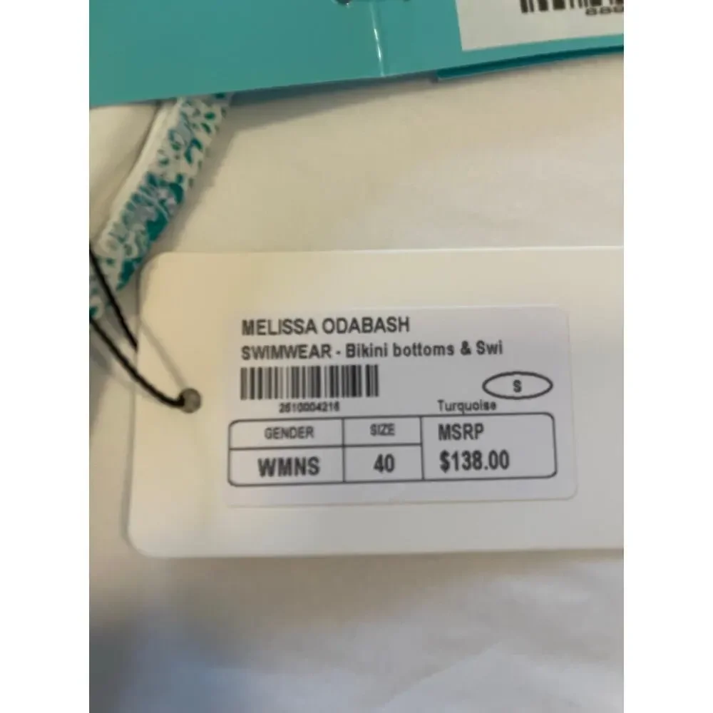 NWT: Melissa Odabash Barcelona Bottom in Paisley